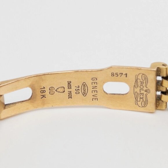 Mint Condition Rolex Ladies 18k Yellow Gold Watch main image 4